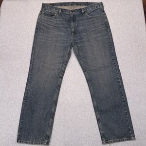 Levi's 559 Jeans Men's 40x31 Blue Relaxed Straight Stone Wash Faded Distressed‎